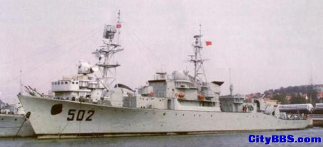 南沙海战功臣502号舰 南沙海战功臣502号舰