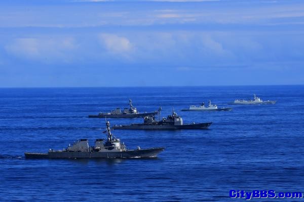 中美海军大西洋联合演练 演习海上意外相遇规则 中美海军大西洋联合演练 演习海上意外相遇规则