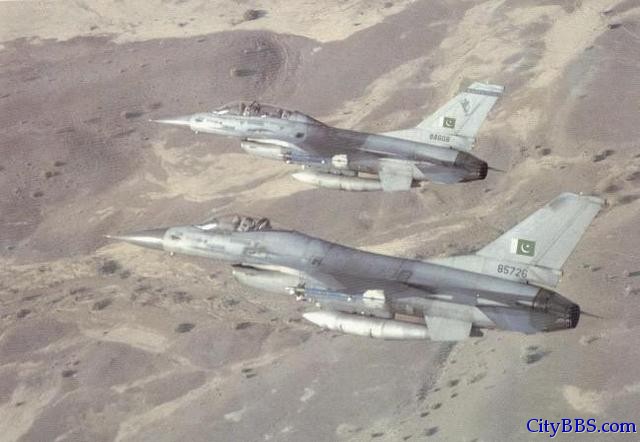 巴基斯坦空军的F-16战斗机也曾经击落过前苏军作战飞机 巴基斯坦空军的F-16战斗机也曾经击落过前苏军作战飞机