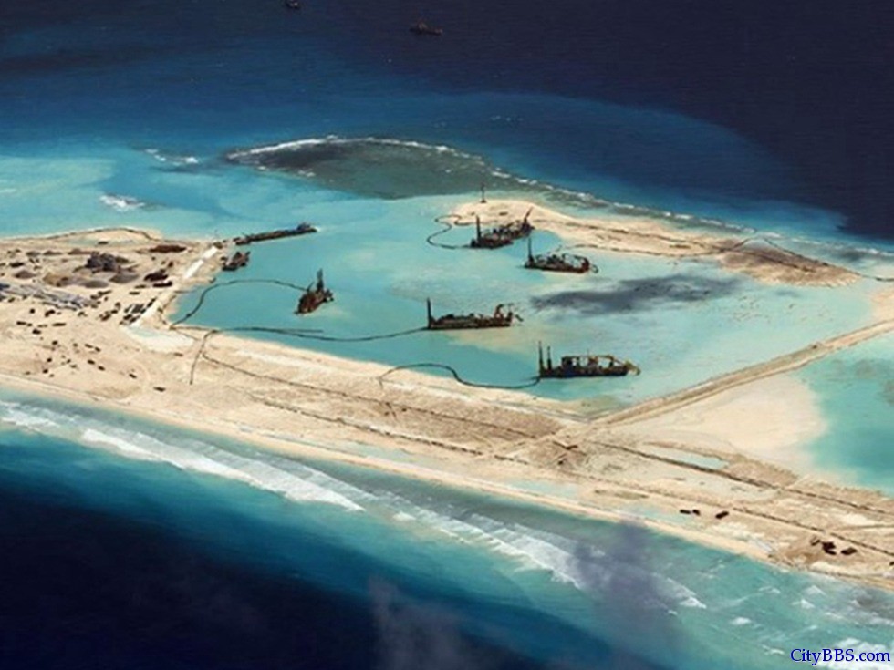 中国南海人工岛成为眼下南海争端的核心 中国南海人工岛成为眼下南海争端的核心