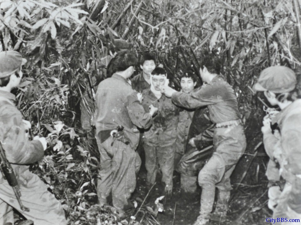 昆明军区第一侦察大队在中越边境战斗生活照片 昆明军区第一侦察大队在中越边境战斗生活照片