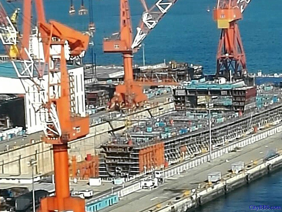 北京证实在建第二艘航母 排水量5万吨 北京证实在建第二艘航母 排水量5万吨