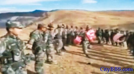 解放军驶入实际控制线 中印剑拔弩张 解放军驶入实际控制线 中印剑拔弩张