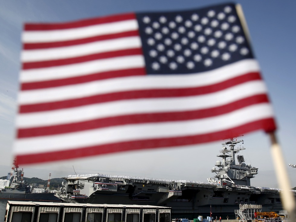 克里突然变脸 六艘航母齐出动备战南海 克里突然变脸 六艘航母齐出动备战南海