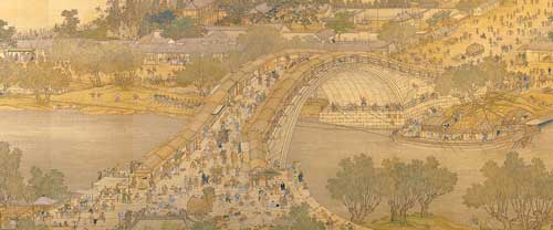 清明上河图展示了汴京的繁华