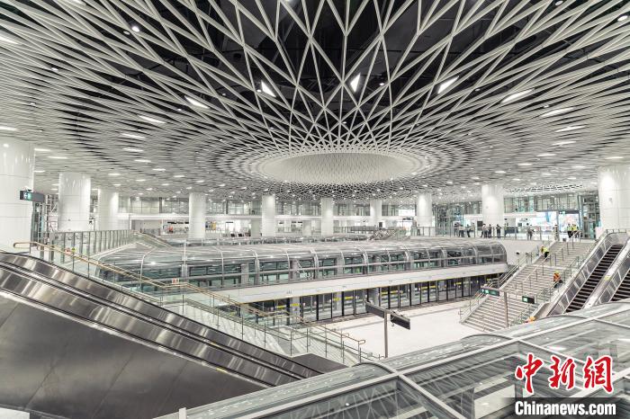 岗厦北枢纽“深圳之眼”