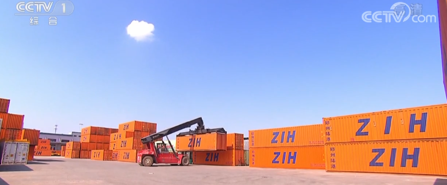 中欧班列中豫号出口货物再添新品类