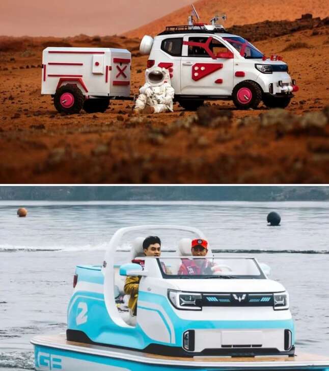 五菱改装成火星车