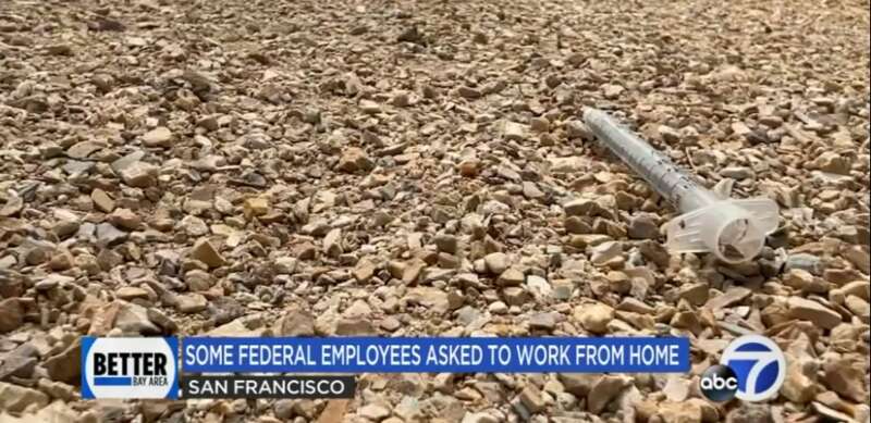 联邦大楼周围地区也早已沦为臭名昭著的露天毒品交易热门地带