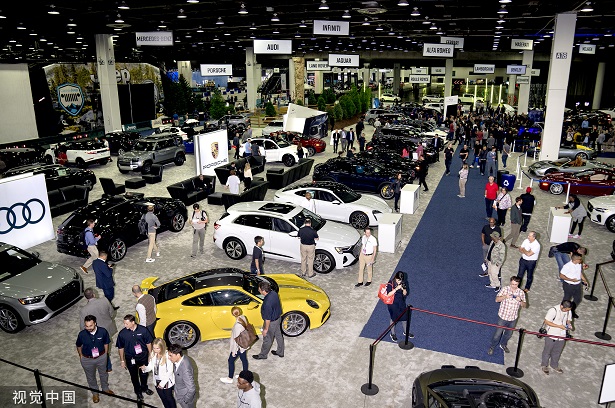 2023年9月13日，2023北美国际车展在美国底特律举行