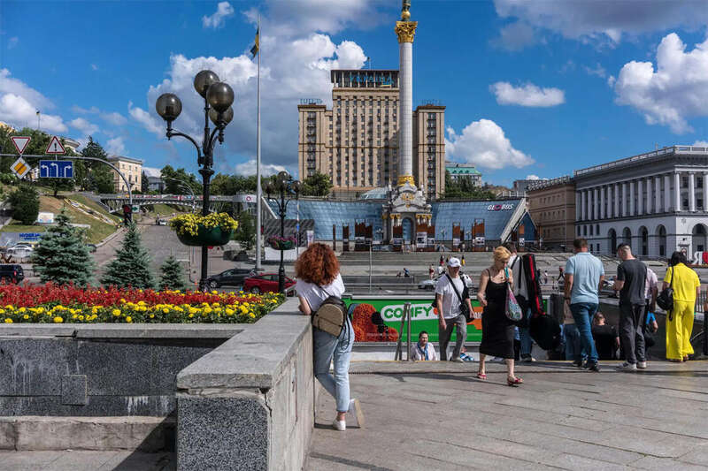 乌克兰酒店（The Hotel Ukraine）外景