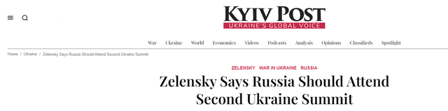 乌克兰不打算在和谈问题上继续孤立俄罗斯